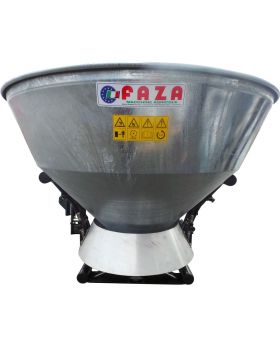 Sararita, masina de imprastiat material antiderapant zincata, Faza  SSP - 780 litri